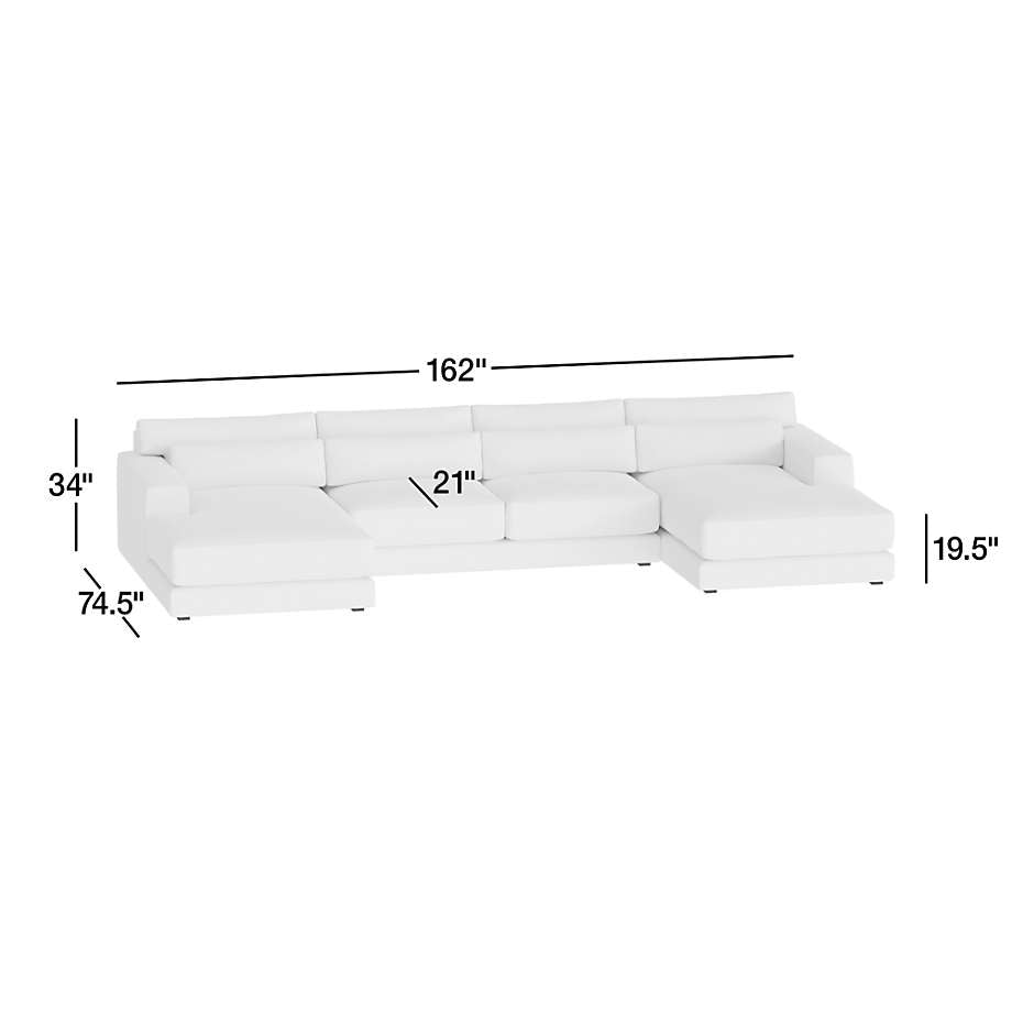 Retreat 2-Piece Sectional Sofa with Chaise Lounge