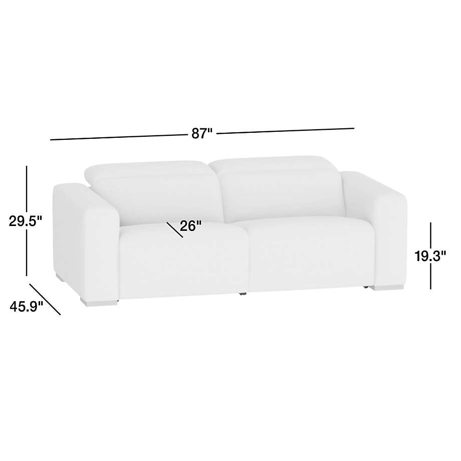 Drift 5-Piece L-Shaped Power Triple-Reclining Sectional Sofa