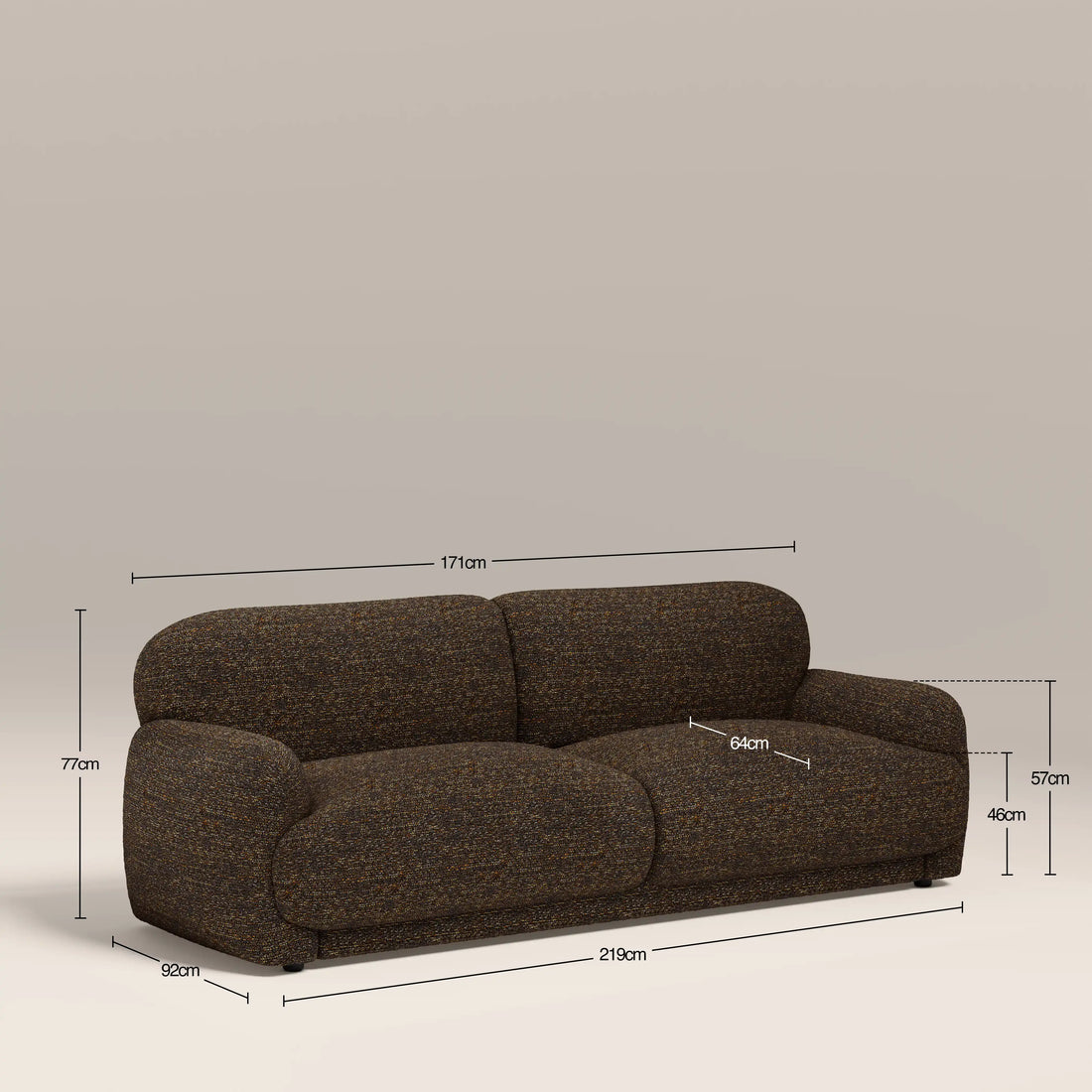 Cloud 3 Seater Sofa