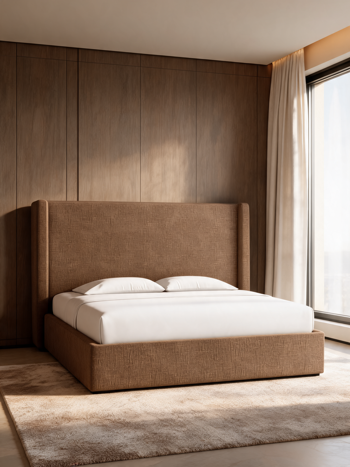Arden Shelter Upholstered King Storage Bed