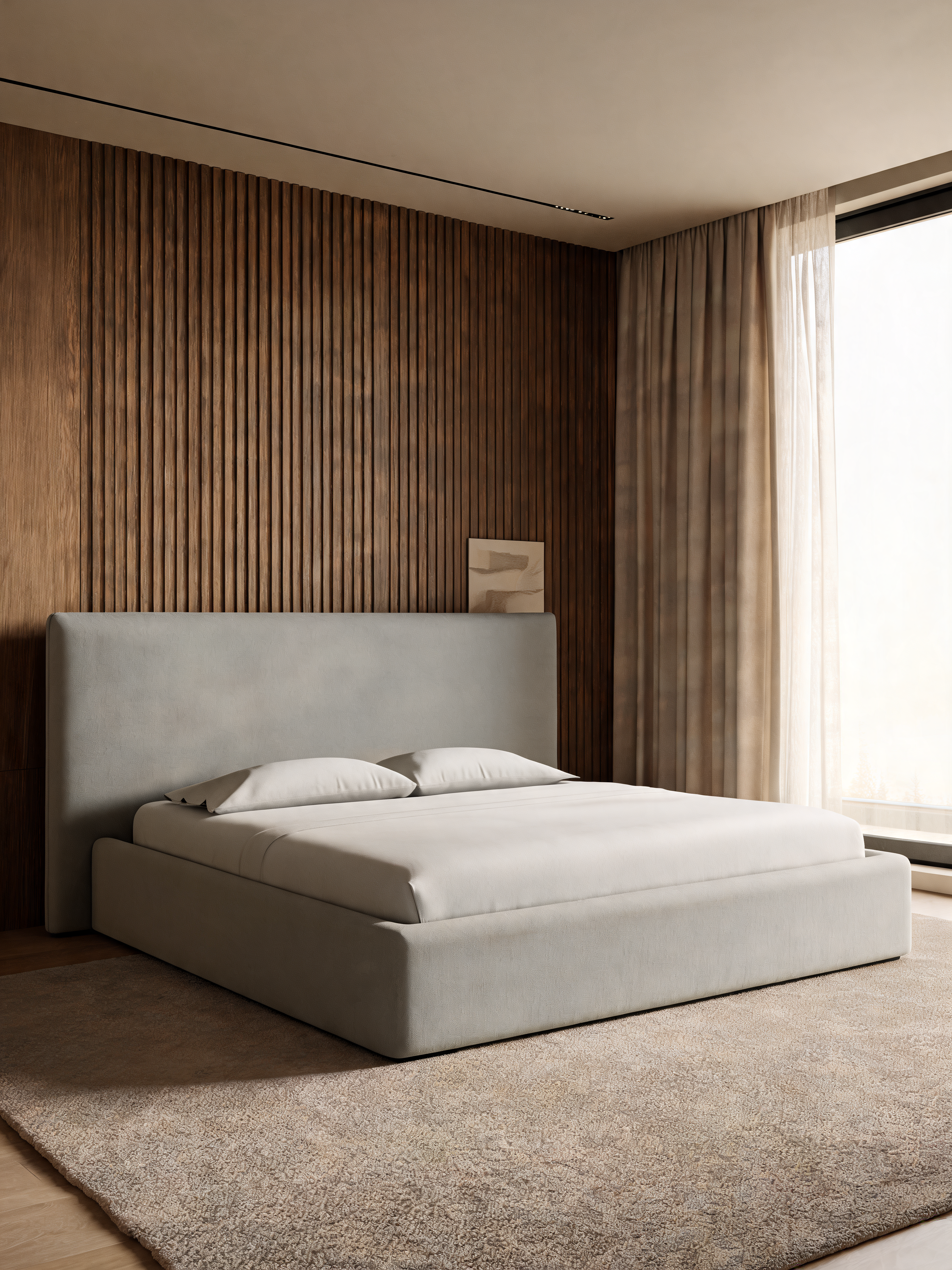 Capri Slipcovered King Bed