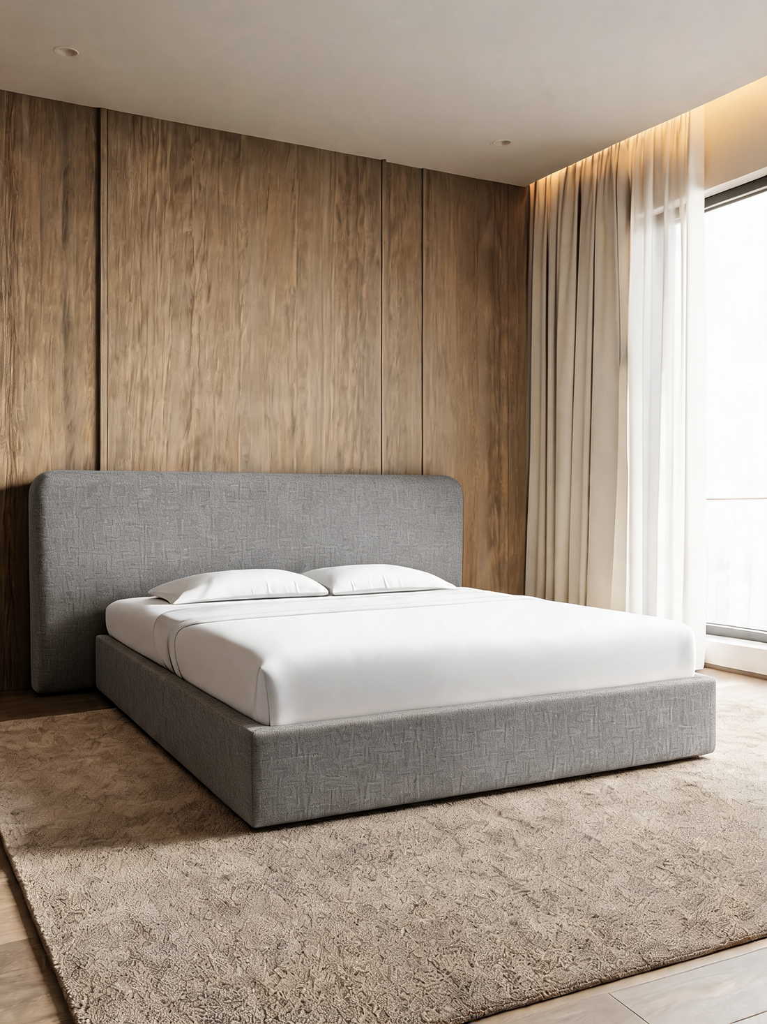 Somers Upholstered King Storage Bed