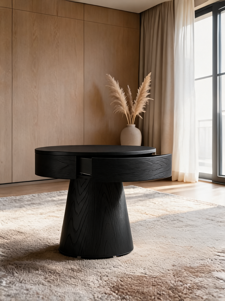 Willy 24" Whitewashed Wood Nightstand by Leanne Ford