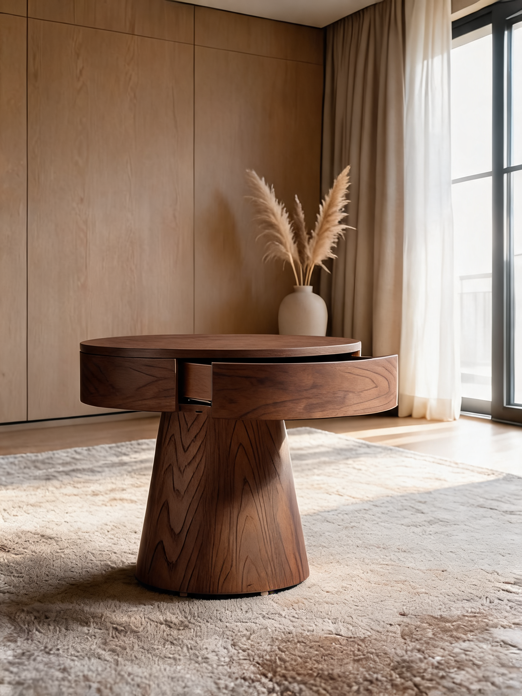 Willy 24" Whitewashed Wood Nightstand by Leanne Ford