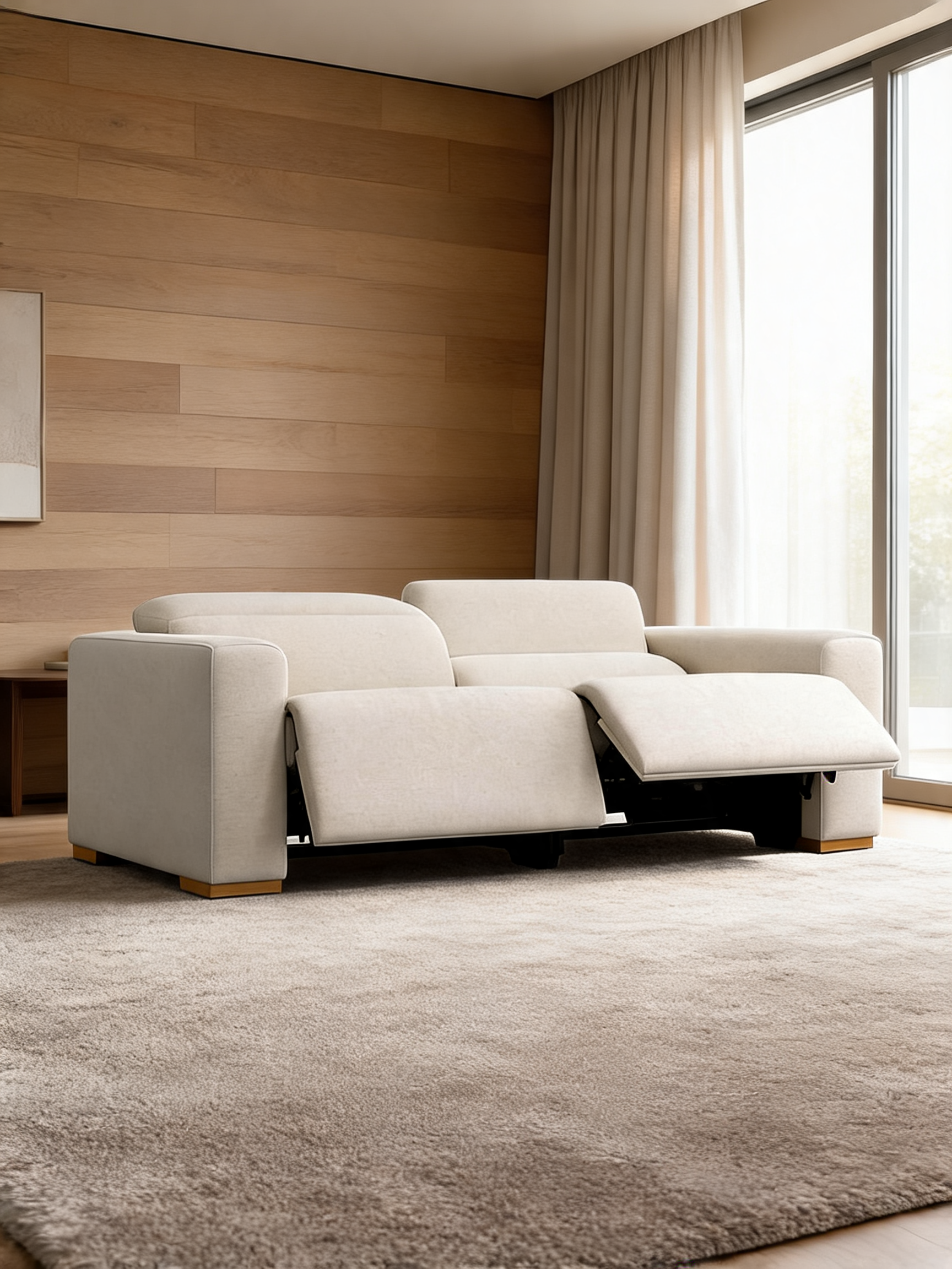 Drift 5-Piece L-Shaped Power Triple-Reclining Sectional Sofa