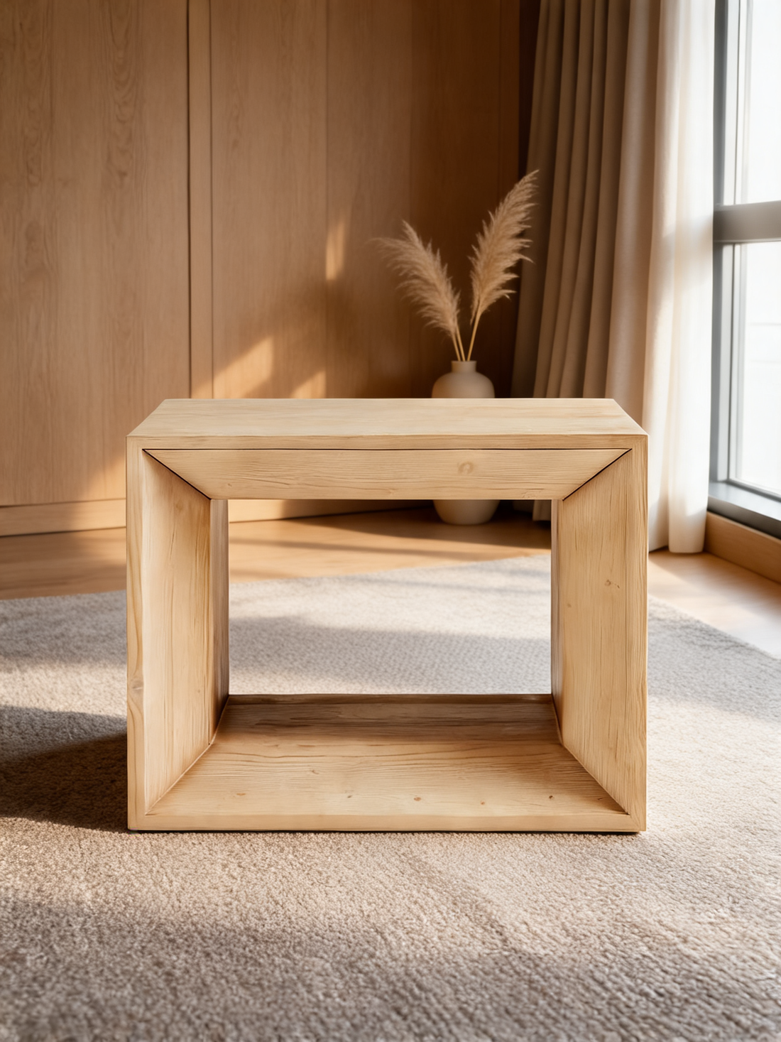 Vernon Ebonized Wood 26" Rectangular End Table with Drawer
